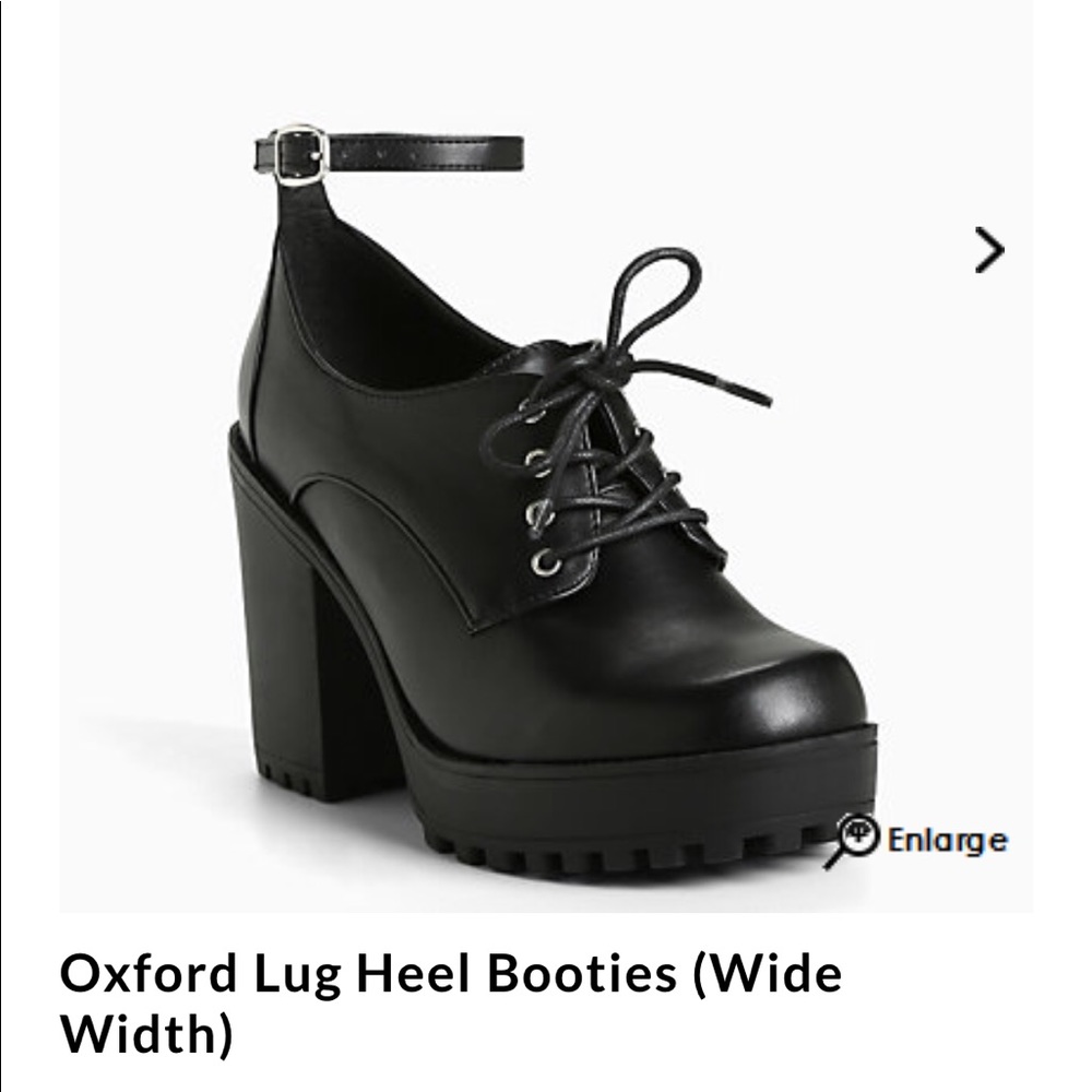Torrid Oxford Lug Heel - Size 9.5